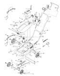Page A Diagram and Parts List for 186-798-401 1996 Yard Man Lawn Mower